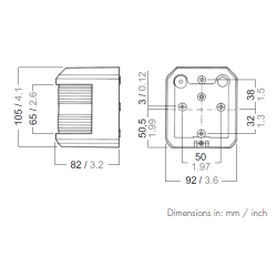 Aquasignal 41 top Sort 12V
