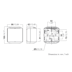 Aquasignal 43 top Sort 12/24V