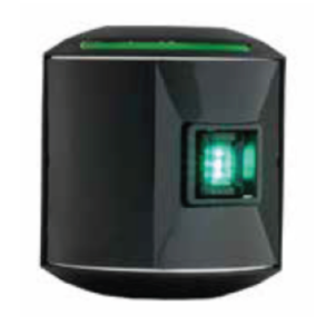 Aquasignal 44 stb Sort 12/24V