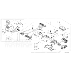 4 Fjernbetjeningsboks (Top, enkel) (Hoved)