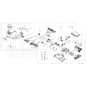 4 Fjernbetjeningsboks (Top, enkel) (Hoved)