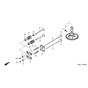 4 Knastaksel og ventiler