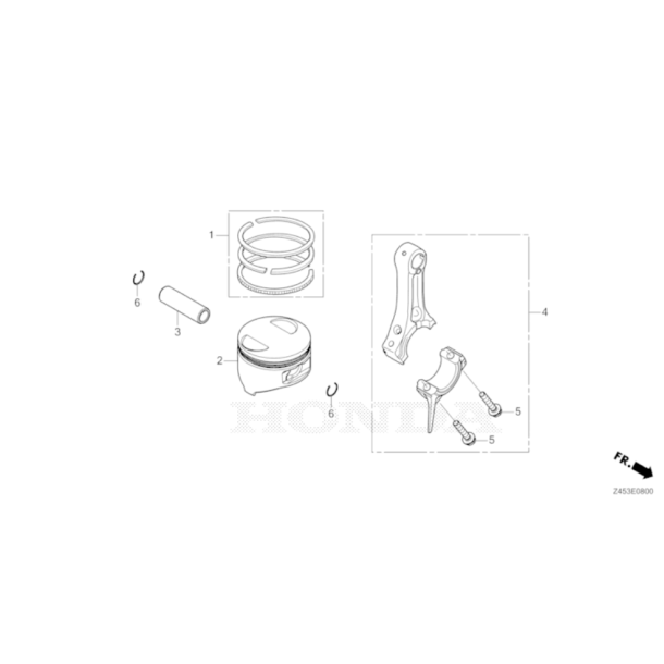4 Stempel og plejlstang