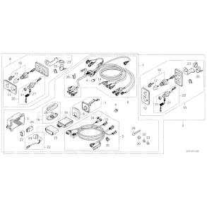 40 N�glefri betjening (1) (enkel) (mek.)
