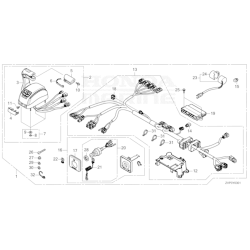 5 Fjernbetjeningsboks (Top, enkel) (Sekundr)