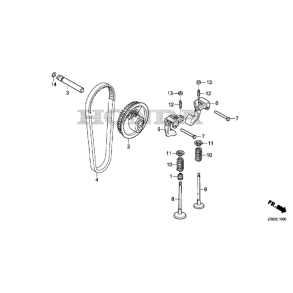 5 Knastaksel, tandrem og ventiler