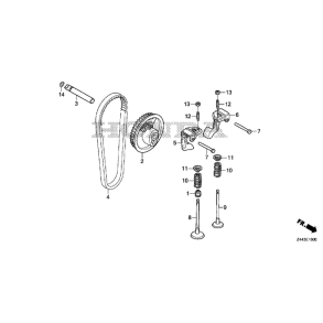 5 Knastaksel, tandrem og ventiler