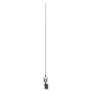5215 Shakespeare Squatty Body Rustfri St�l VHF Whip Antenne 3dB 90cm