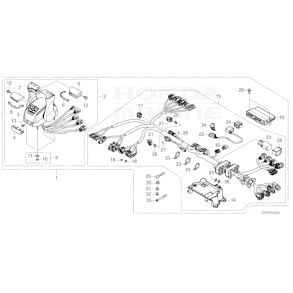 6 Fjernbetjeningsboks (Top, dobb.) (Hoved)