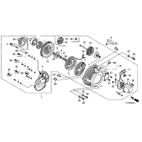 7 Rekylstarter og startmotor