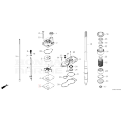 7 Vandpumpe og drivaksel