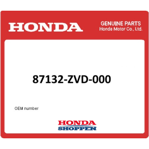 Label, side, Honda