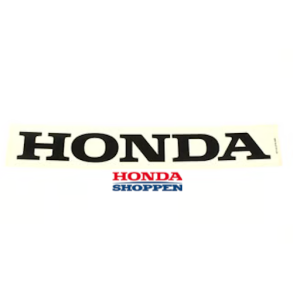 Emblem , Honda side