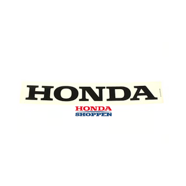 Emblem , Honda side