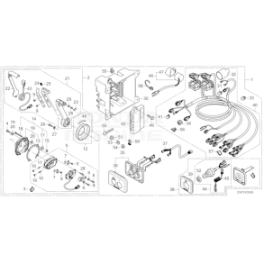 9 Fjernbetjeningsboks (SIde, enkel) (Sekund�r)