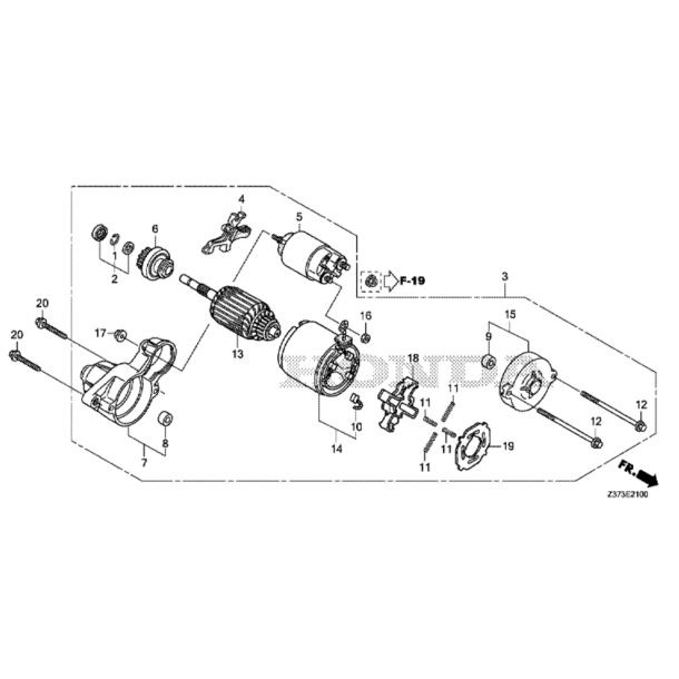 9 Startmotor