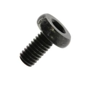 Unbrakoskrue, sort, 6 x 12 mm