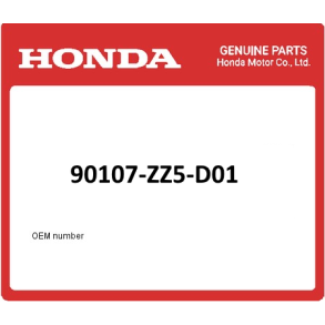 Skrue, sort, 6 x 90 mm