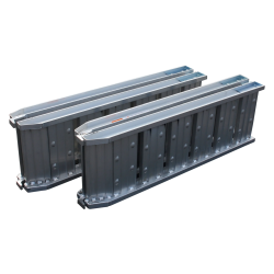 Krerampe, Alu, 1800 x 290 mm, Foldbar