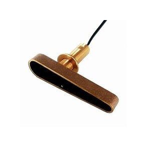 CPT-80 Bronze Gennemf. Chirp Transducer m.High Speed Fairing, Dybde & Temp, kun Dragonfly 10 m kabel