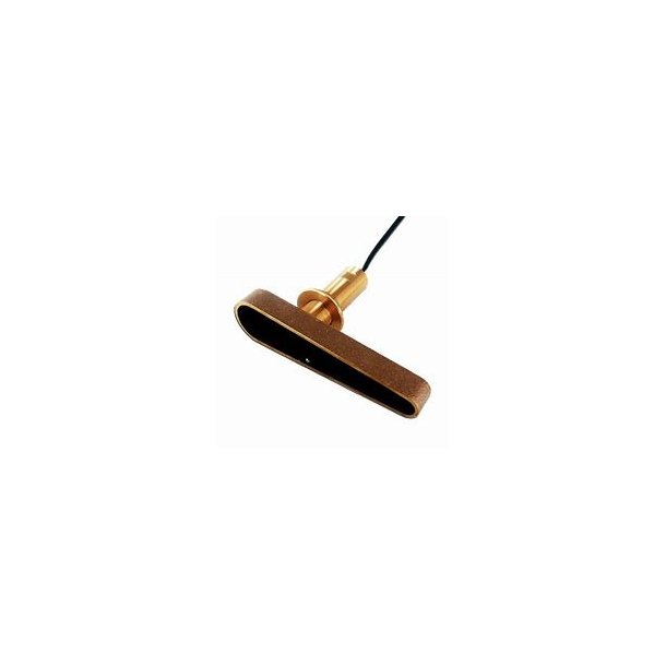 CPT-80 Bronze Gennemf. Chirp Transducer m.High Speed Fairing, Dybde &amp; Temp, kun Dragonfly 10 m kabel