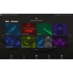 AXIOM+ 7 RV, Multi-funktion 7&#148; Display m/integreret RealVision 3D og med LightHouse Kort