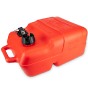 Benzintank, 25 ltr., plastik 