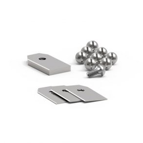 Knive og bolte - 9 stk.