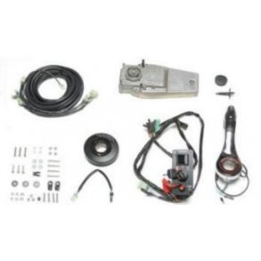 Fjernbetjeningsboks, enkelt panelmont