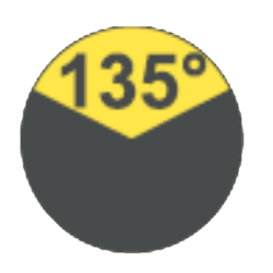 Aquasignal 40 Towing light Gul 12V