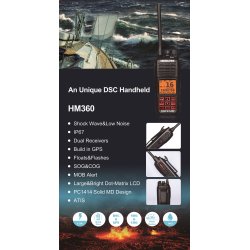 HM360 DSC-D VHF Radio 6W