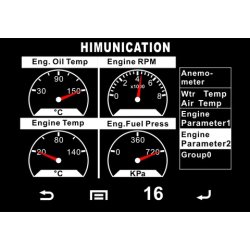 HIMUNICATION HM-TS18 VHF Radio Klasse DSC-D m. GPS, NMEA2000 og mutifunktions Touch-Display