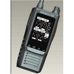 HM-TS19 Hndholdt VHF DSC klasse D med touch display 6 / 3 / 1 w