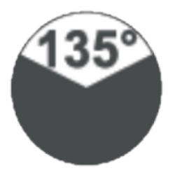 Aquasignal 44 agter Hvid 12/24V