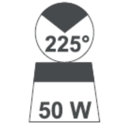 Aquasignal 41 top/dk Sort 24V