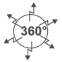 Aquasignal 40 blitz Sort 12V snapkobl.