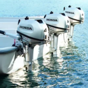 KLARG�RING AF HONDA p�h�ngsmotoer (fra 2,3 hk til 20 hk)