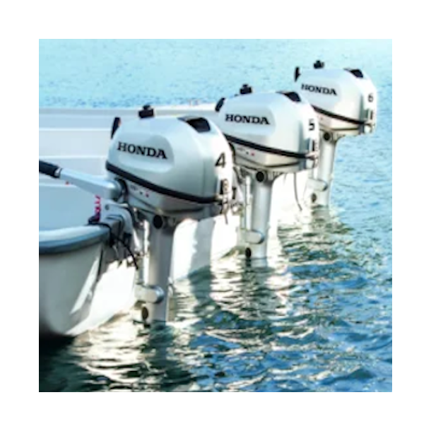 KLARG�RING AF HONDA p�h�ngsmotoer (fra 2,3 hk til 20 hk)