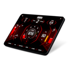 Multifunktionsdisplay, touch-screen, 7", NMEA