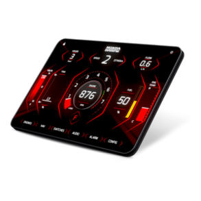 Multifunktionsdisplay, touch-screen, 7