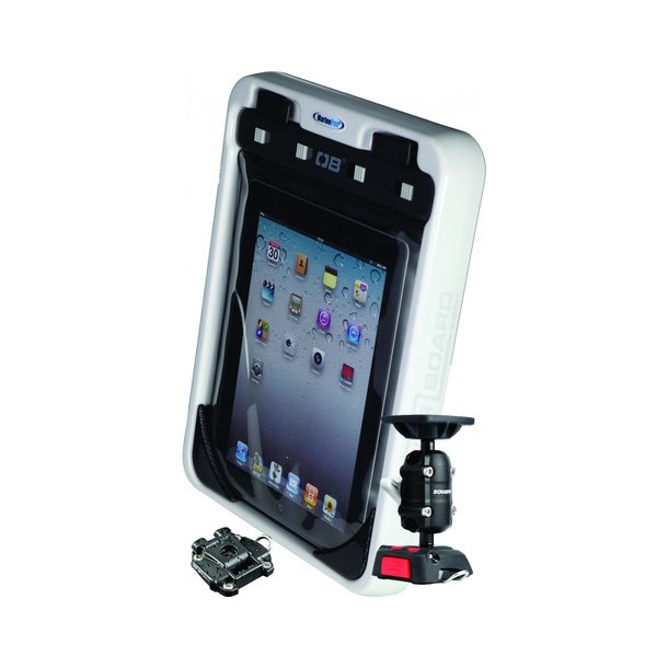 MarinePod iPad holder og vandtt OverBoard Etui&nbsp;med flexibelt ROKK beslag