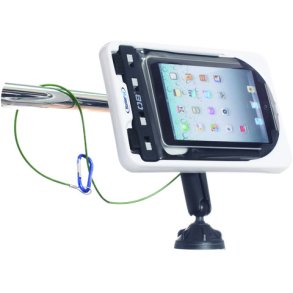 MarinePod vandt�t Tablet Mount til iPad Mini, Tablets og E-Book-readers med ROKK sugekopbeslag