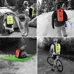 OB1157HVO HI-VIS Orange OverBoard 20 L PRO-VIS Vandtt Rygsk