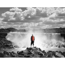 OB1157HVO HI-VIS Orange OverBoard 20 L PRO-VIS Vandtt Rygsk