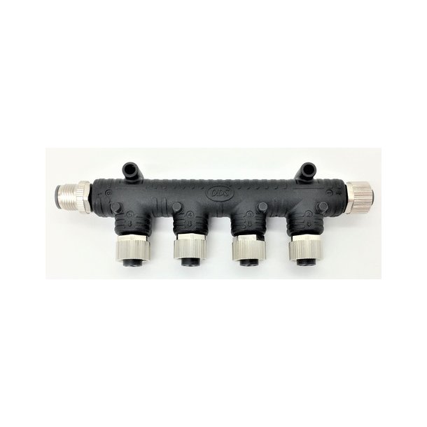 ODS M12 CANBUS/NMEA 2000 4-way T-stykke