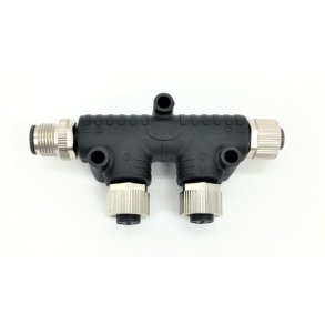 ODS M12 CANBUS/NMEA 2000 2-way T-stykke
