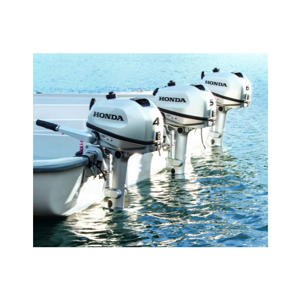 KLARG�RING AF HONDA p�h�ngsmotoer (fra 2,3 hk til 20 hk)