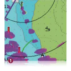 Quantum Q24C Radar med 10 m strmkabel