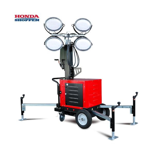LED-projelkt�rmast 4 x 300 W