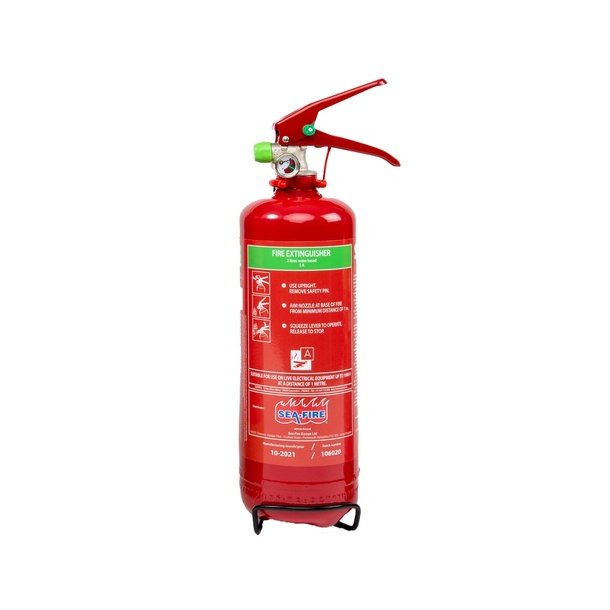 Sea-Fire AVD brbar lithium-ion ildslukker 2 Liter MED/SOLAS